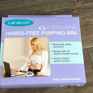 Lansing hands free pumping bra